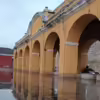 Ruins of La Union water tank in Antigua Guatemala