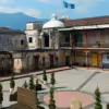Courtyard of the National Museum of Guatemalan Art (MUNAG) in Antigua Guatemala