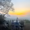 Celebration of the Mass at sunset at San Gregorio Hotel & Spa outside Guatemala City