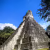 Temple I (El Gran Jaguar) at Tikal in Guatemala, seen from the southwest